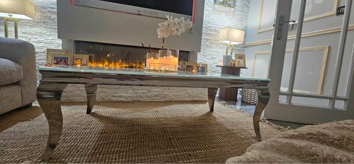 Coffee table, side tables, 3 seater couch