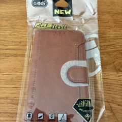 BNIP ANG Wallet case for Apple iPhone 11 Pro in brown / tan 5.8 inch