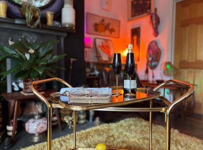 Mid Century Serving Trolley