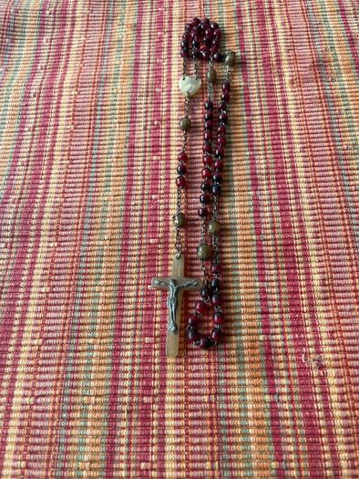 Antique rosary beads