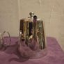 Antique Henry Jenkins Silver Hard Soldered Teapot and Sugar Bowl Image 3
