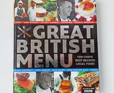 Large book "Great British Menu" by DK books  2006  hardcover with dust cover