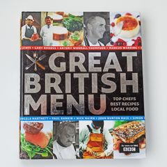 Large book "Great British Menu" by DK books  2006  hardcover with dust cover