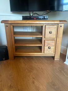 solid wood table