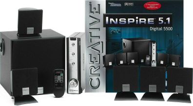 Creative Inspire 5.1 Digital 5500 - Speaker system