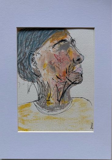 Original Art Original Drawing Original Irish Art