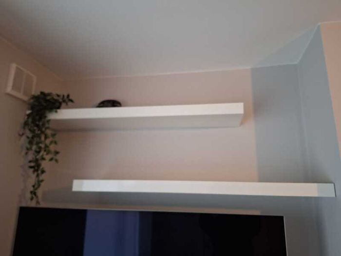 IKEA LACK wall shelf - white - 110x26 cm