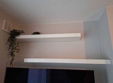 IKEA LACK wall shelf - white - 110x26 cm