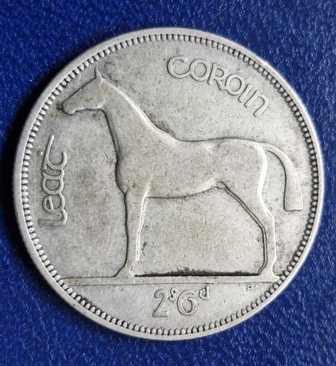 Ireland 1930 Silver Half Crown coin