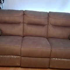 Three seater recliner couch