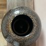Round Stylish Vase black and gold Image 2
