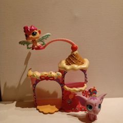 Littlest Pet Shop Candy Swirl Palace and Pets