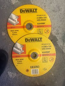 Dewalt 230 X 3 Mm Steel Grinder Cutting Discs