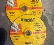 Dewalt 230 X 3 Mm Steel Grinder Cutting Discs