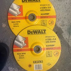 Dewalt 230 X 3 Mm Steel Grinder Cutting Discs