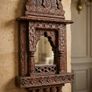 Vintage Jharokha Hardwood Mirror Image 2