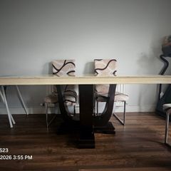 table and chairs
