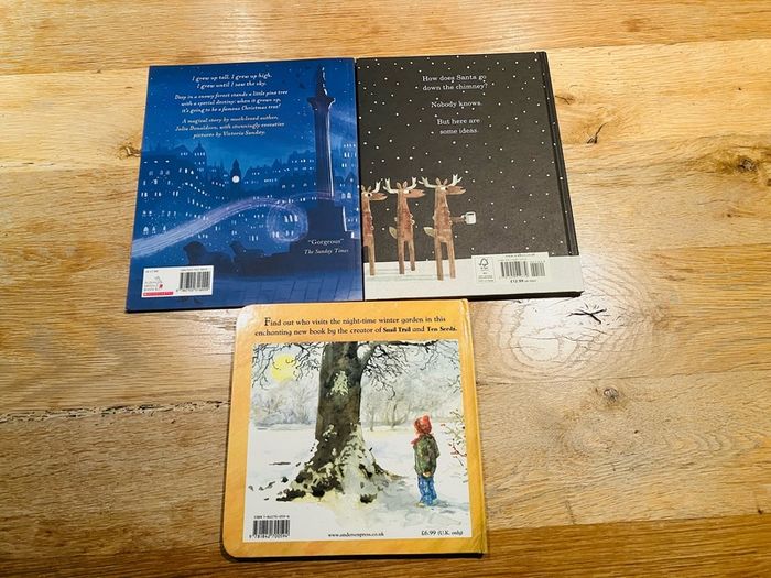 Kids Christmas & Winter Books x3 - Julia Donaldson, Santa - 2 Hardbacks