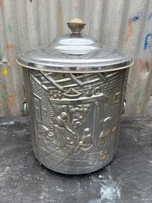Vintage Kitsch fuel bucket c1960