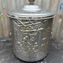 Vintage Kitsch fuel bucket c1960