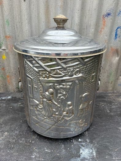Vintage Kitsch fuel bucket c1960