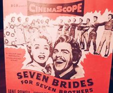 1955 .Seven Brides For Seven Brothers Sheet Music Book