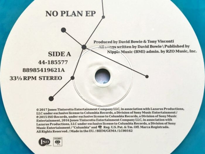 David Bowie - No Plan Record Store Day Limited Edition Vinyl EP
