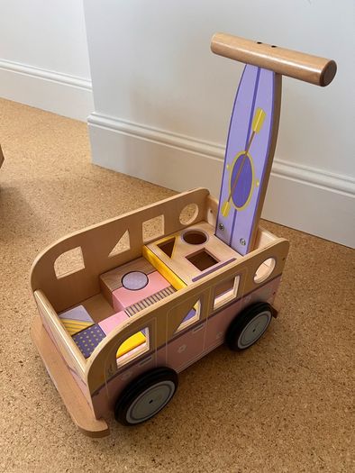 wooden walker