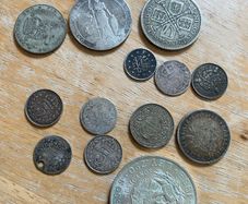 Silver coins