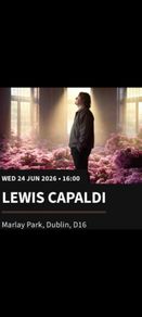 Less than face value...2 x Lewis Capaldi Tickets
