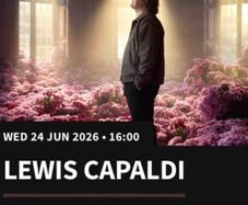 Less than face value...2 x Lewis Capaldi Tickets