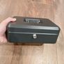 Brand new 10" Steel cash box with a coin tray Image 2