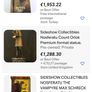 Nosferatu Sideshow Collectibles - Universal Monsters Statue Figure Model (112 of 500 made) RARE Image 9