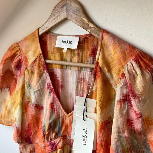 BNWT Ba&sh Aelda Mini Dress