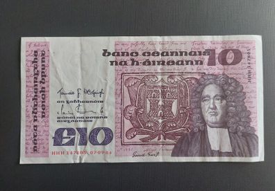 Rare 1984 B series 10 Pound Replacement HHH Note