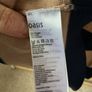 long cardigan striped navy & tan oasis size 12 Image 8