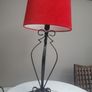 Wrought Iron Table Lamp Image 2