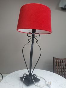 Wrought Iron Table Lamp