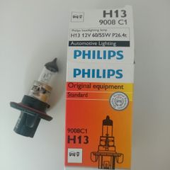 Philips H13 9008 car headlight bulbs x 2