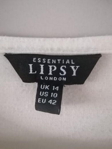 Lipsy Black and White dress. Size 14.