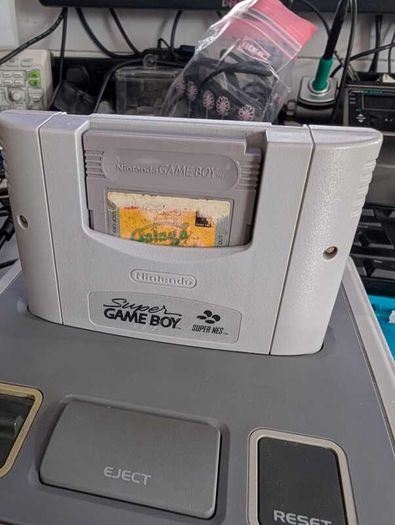 Nintendo SNES - Authentic Nintendo Super Game Boy Adapter - #424