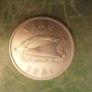 Ireland 1962 Half Crown. Free Post Image 2