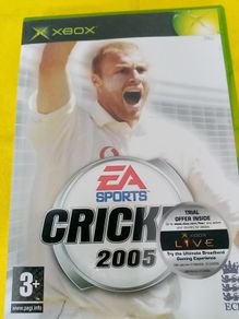 Cricket 2005 Xbox Games Original