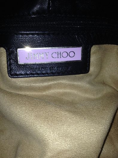 Jimmy choo lepard pony hair bag