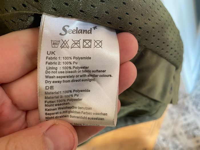 Seeland Winster Klub Mens Hunting Vest Size 50 Shooting