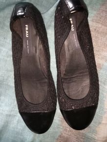 Frau ballerinas