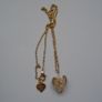 Murano glass heart pendant, Valentine's Day Jewellery, Necklace, Gift Image 2