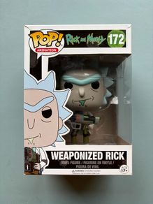 Funko Pop - Weaponized Rick 172 - Rick and Morty - Vinyl Action Figure