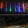 8 Tubes 30cm Meteor Shower Falling/Rain Drop LED Tree Cascading String Lights (Multi-color) Image 5