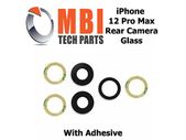 iPhone 12 Pro Max Back Camera Glass Rear Camera Lens Cover with Adhesive
